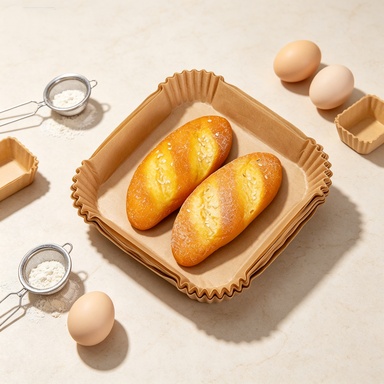 Kitchen Grade Baking Sheet - 50/100 adet hava fritözü tek kullanımlık
