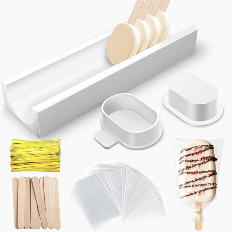 Kitchen Baking Supplies - Yapışmaz Tepsili Kek Pop Kalıp Seti,