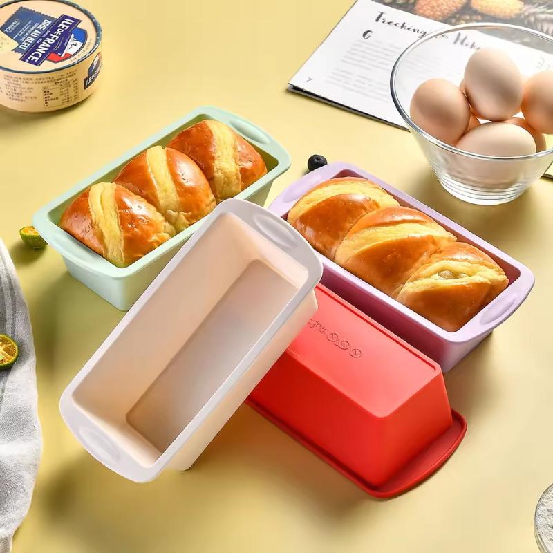 Kitchen Baking Supplies - 1/4 adet ev dikdörtgen silikon kalıp