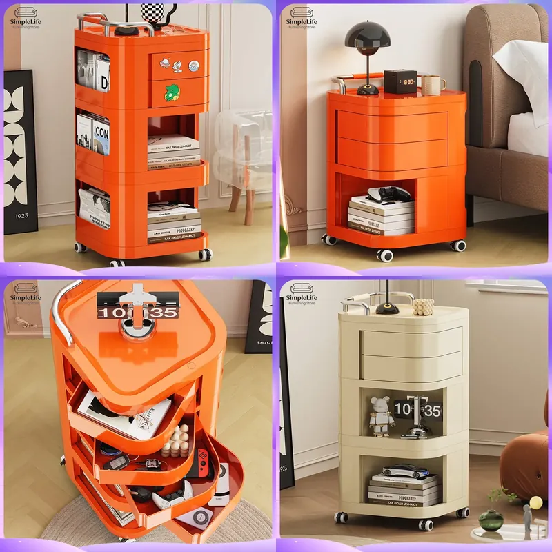 Kitchen Baking Cart - Tekerlekli Mutfak Arabası, Yemek Pişirme ve