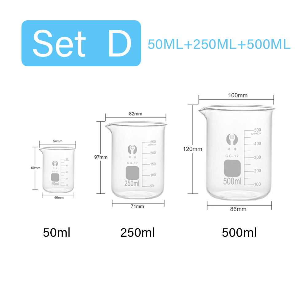 3 adet/takım cam ölçüm kabı se - Kitchen Glass Baking Set incelemesi ve fiyatı