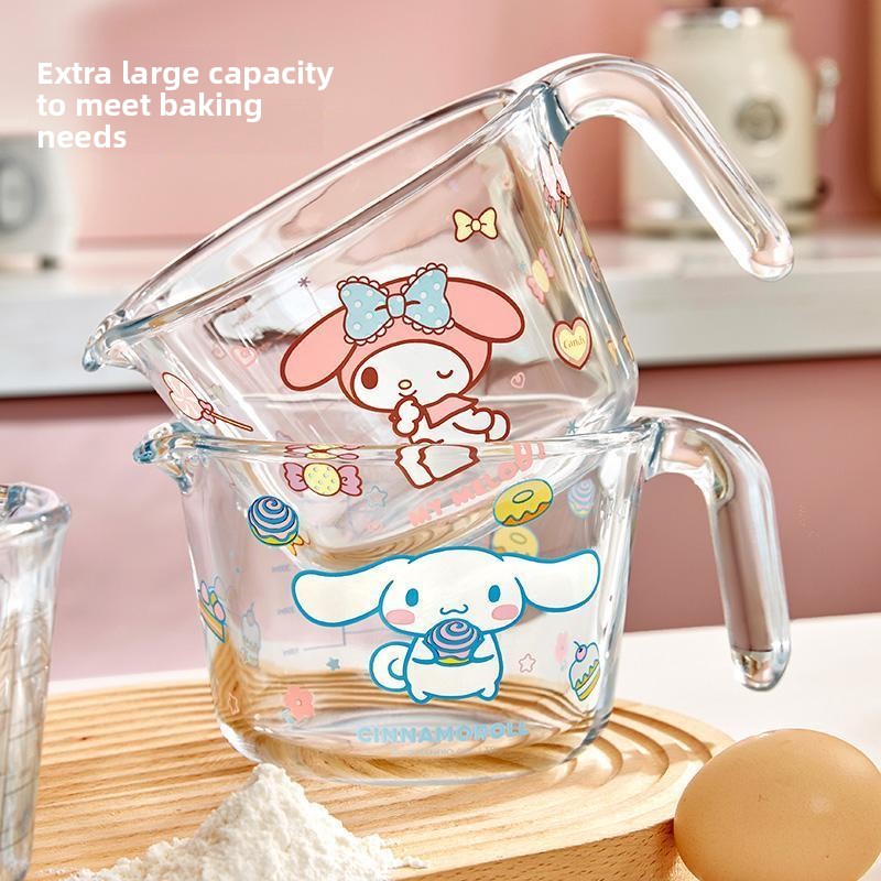 Sevimli Karikatür Ölçü Kabı Ka - Kitchen Glass Baking Set incelemesi ve fiyatı