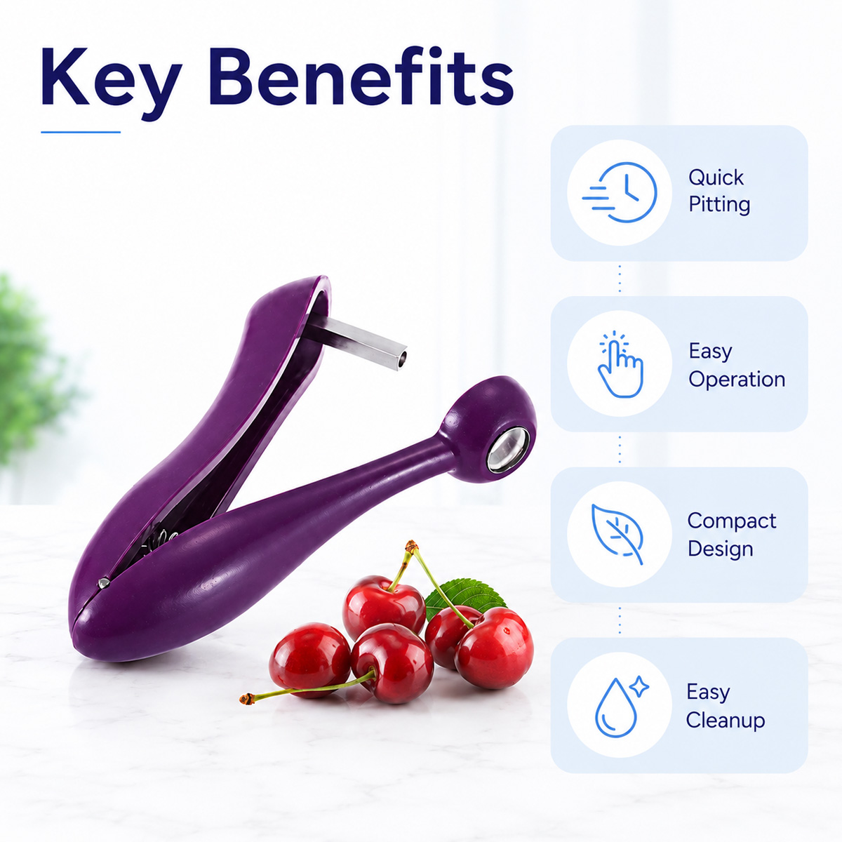 El Tipi Kiraz Çekirdeği Çıkarı - Kitchen Tools For Baking incelemesi ve fiyatı