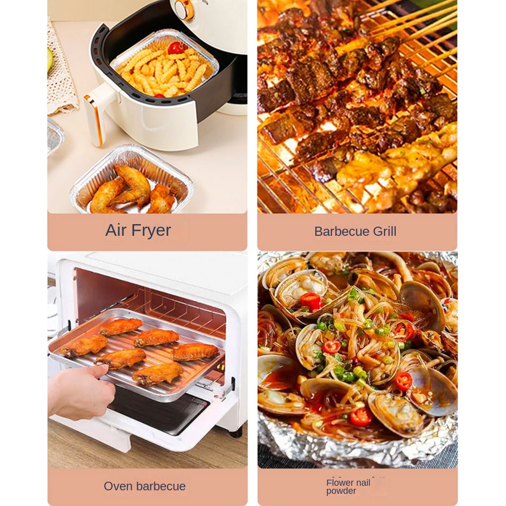 20CM hava fritöz alüminyum fol - Kitchen Baking Supplies incelemesi ve fiyatı