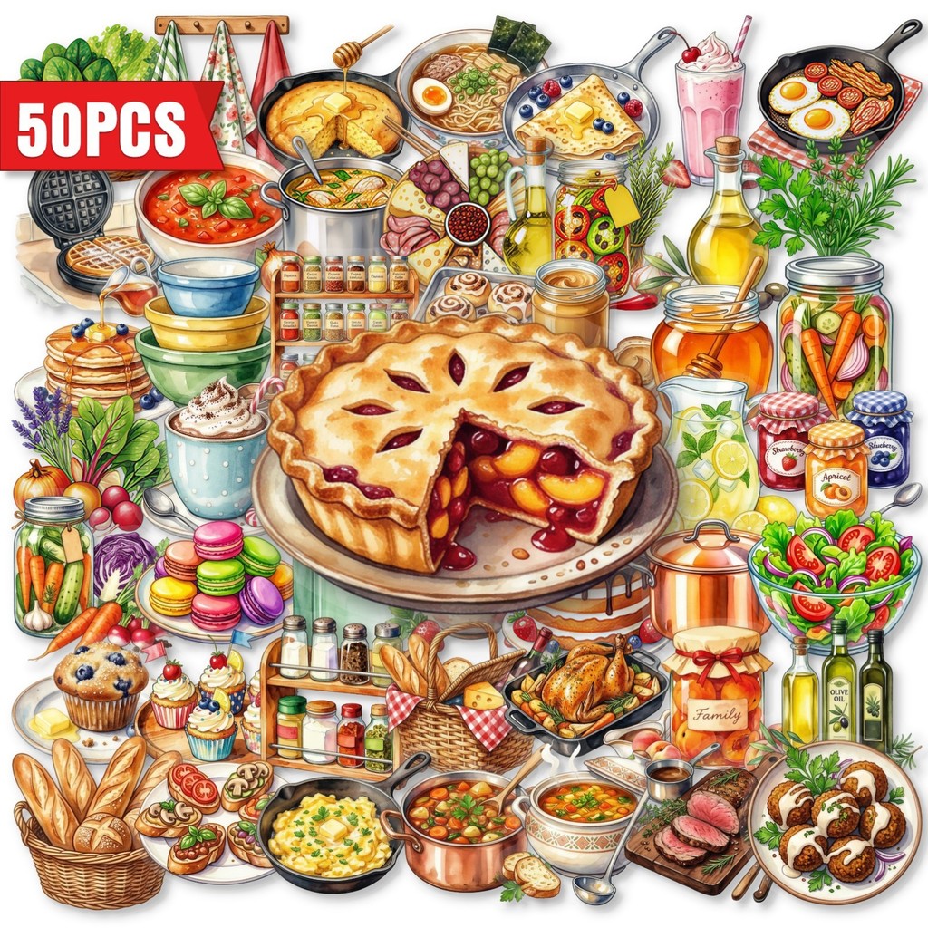 50 Adet Şeffaf PET Mutfak Yiye - Baking (Kitchen Ingredient) incelemesi ve fiyatı