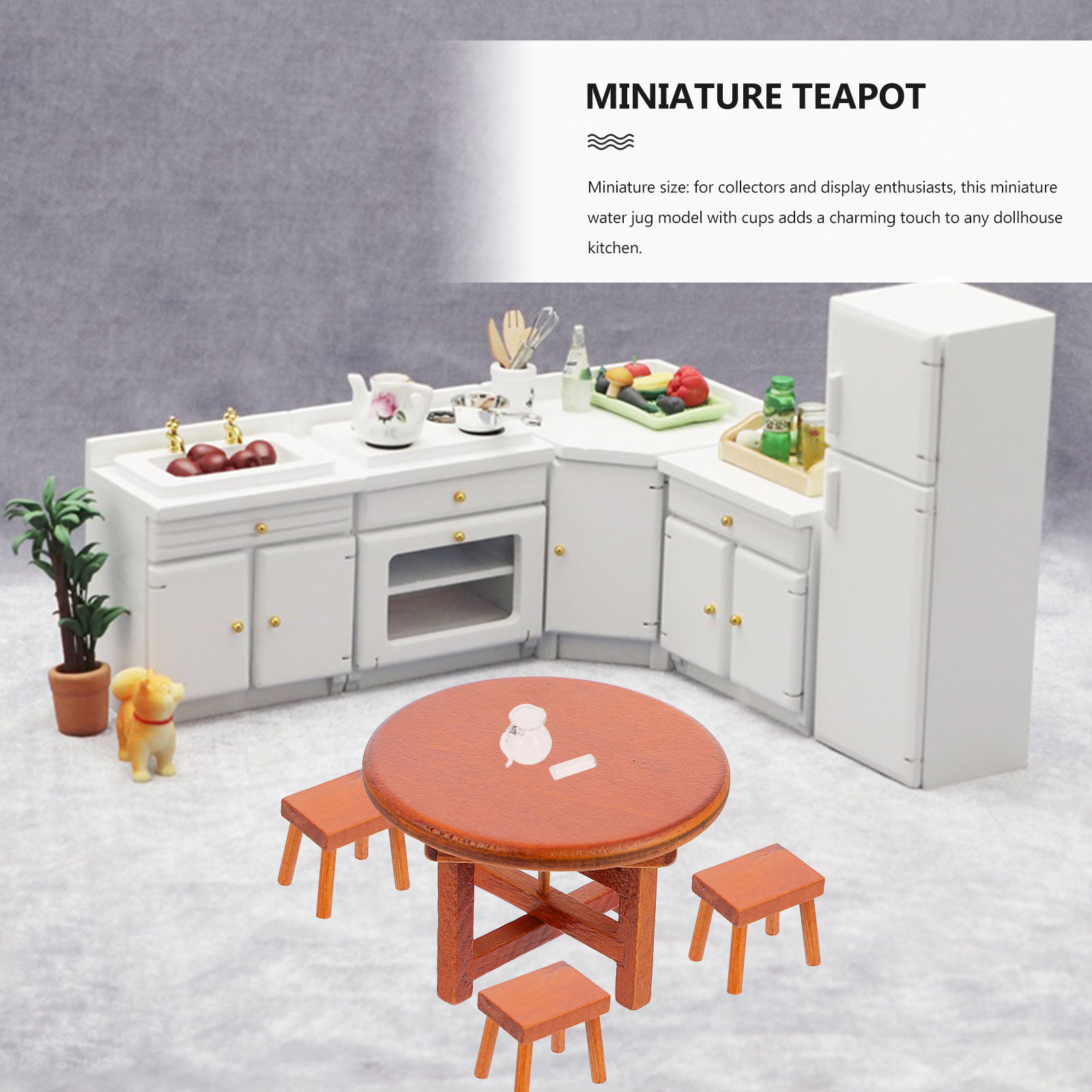 1 takım mikro minyatür mutfak  - Kitchen Glass Baking Set incelemesi ve fiyatı