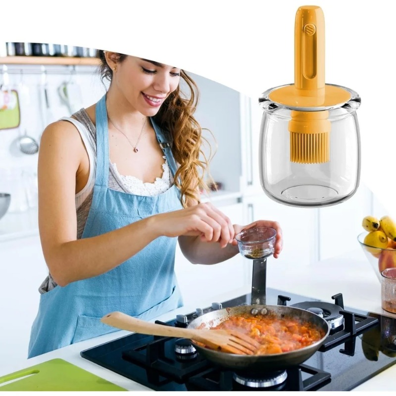 Silikon Fırça Setli Yağ Dağıtı - Kitchen Glass Baking Set incelemesi ve fiyatı