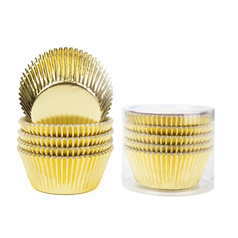 100 parçalı altın folyo kek ka - Kitchen Baking Supplies incelemesi ve fiyatı